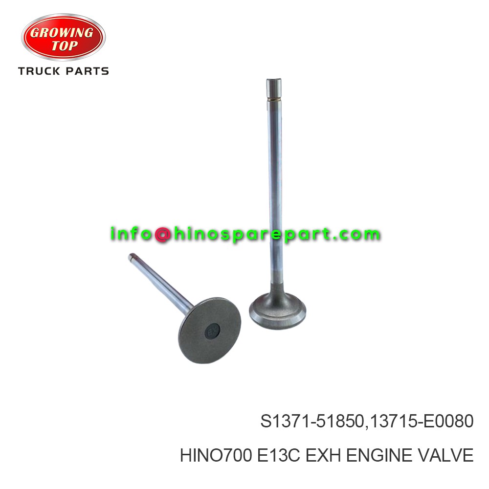 HINO700 E13C EXH ENGINE VALVE  13715-E0080