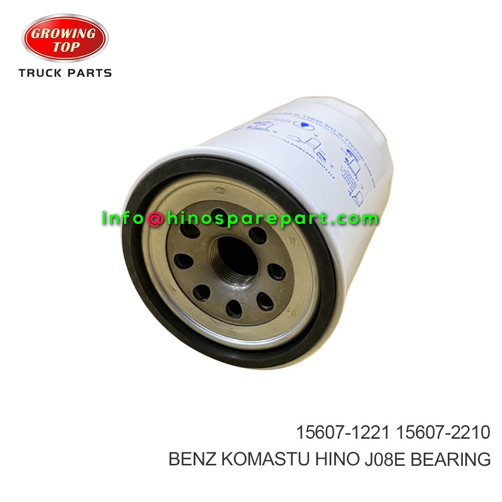 HINO300 DUTRO2003 W04D OIL FILTER  15607-1221