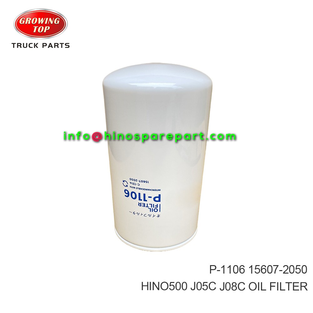 HINO500 J05C J08C  OIL FILTER 15607-2050