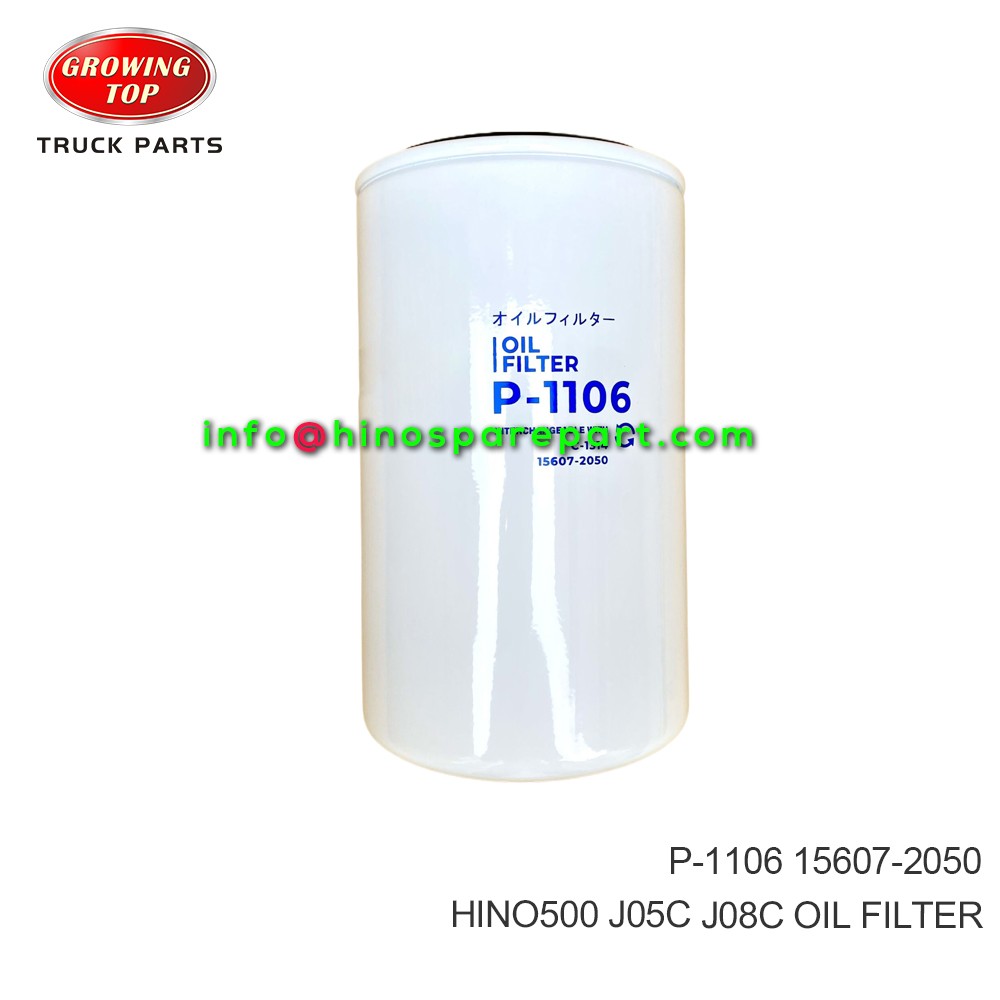 HINO500 J05C J08C  OIL FILTER 15607-2050