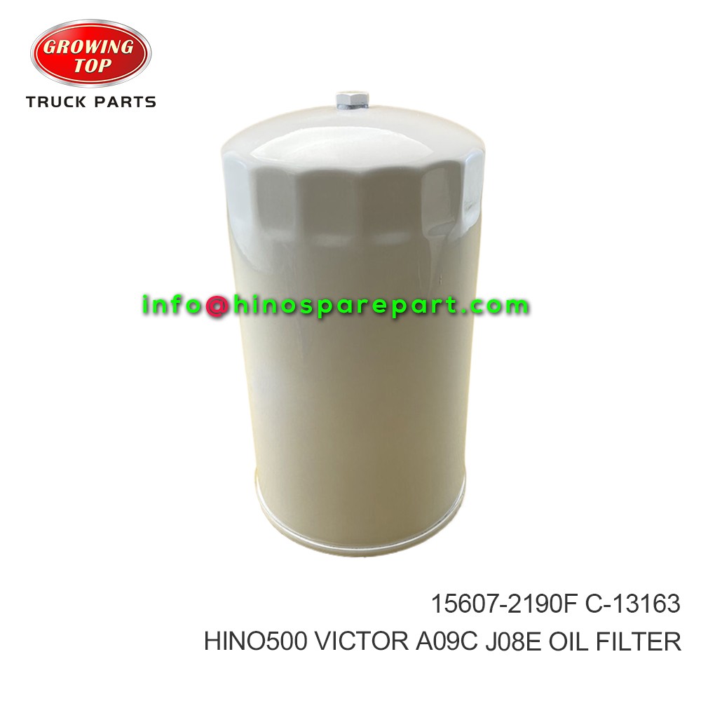 HINO500 VICTOR A09C J08E OIL FILTER  15607-2190F