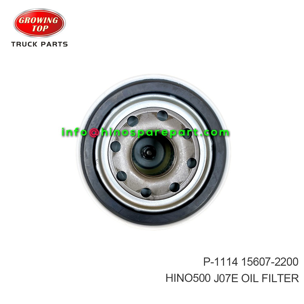 HINO500  J07E  OIL FILTER  15607-2200