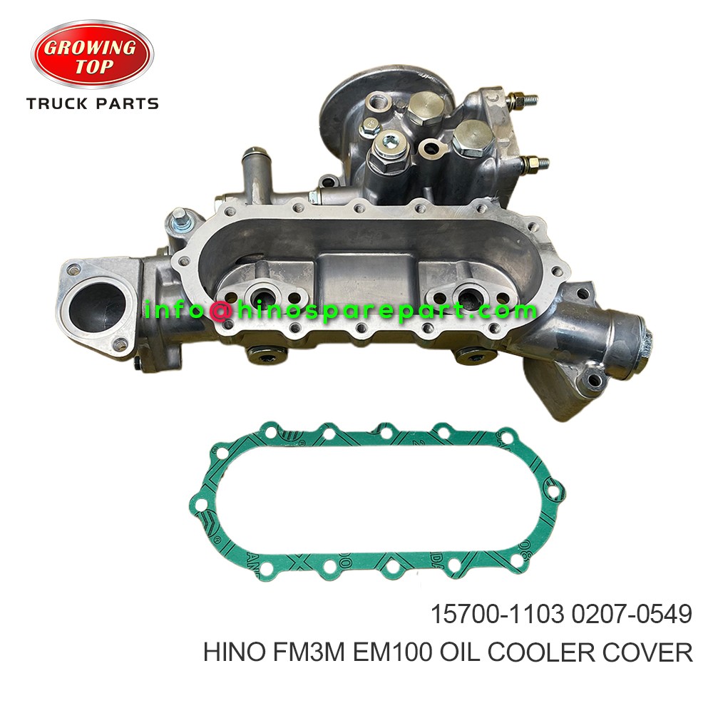 HINO FM3M EM100 OIL COOLER COVER  15700-1103