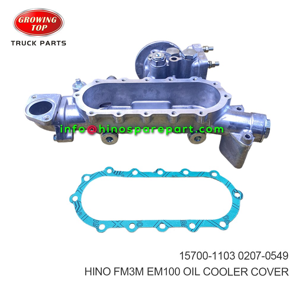 HINO FM3M EM100 OIL COOLER COVER  15700-1103