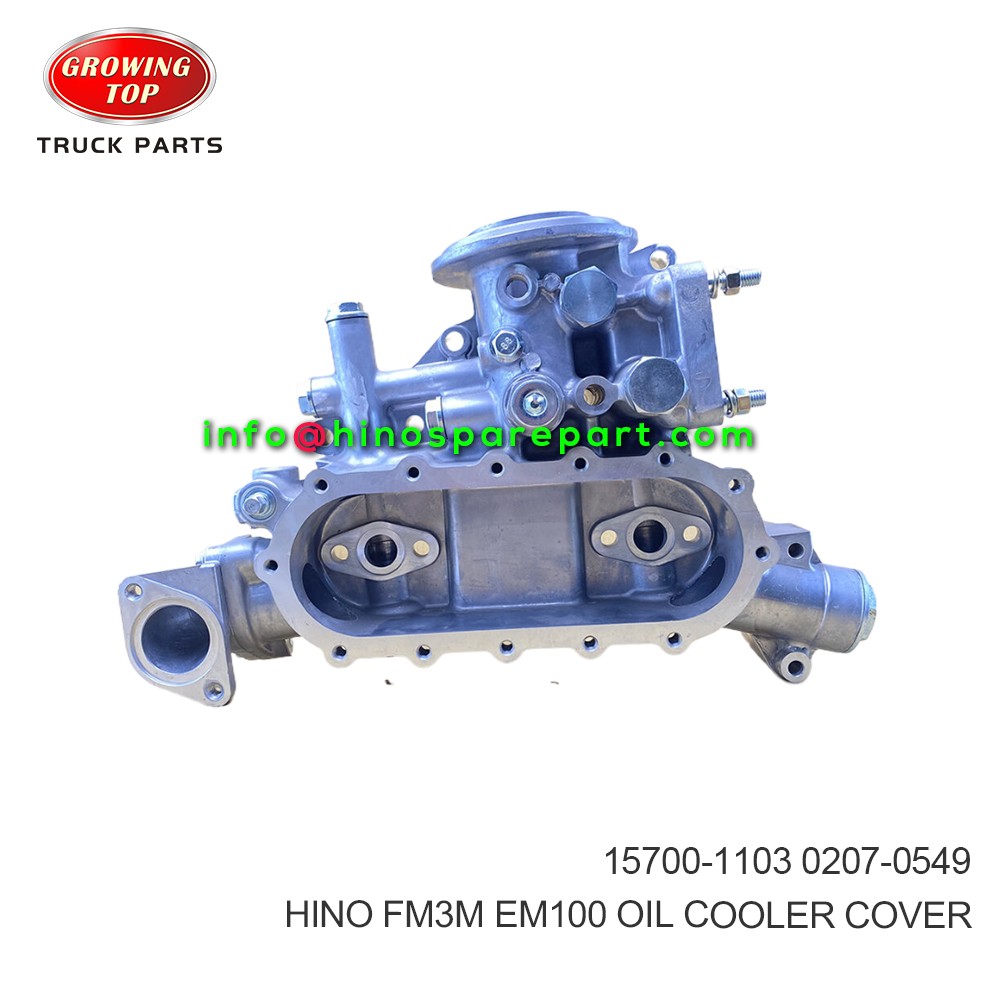 HINO FM3M EM100 OIL COOLER COVER  15700-1103