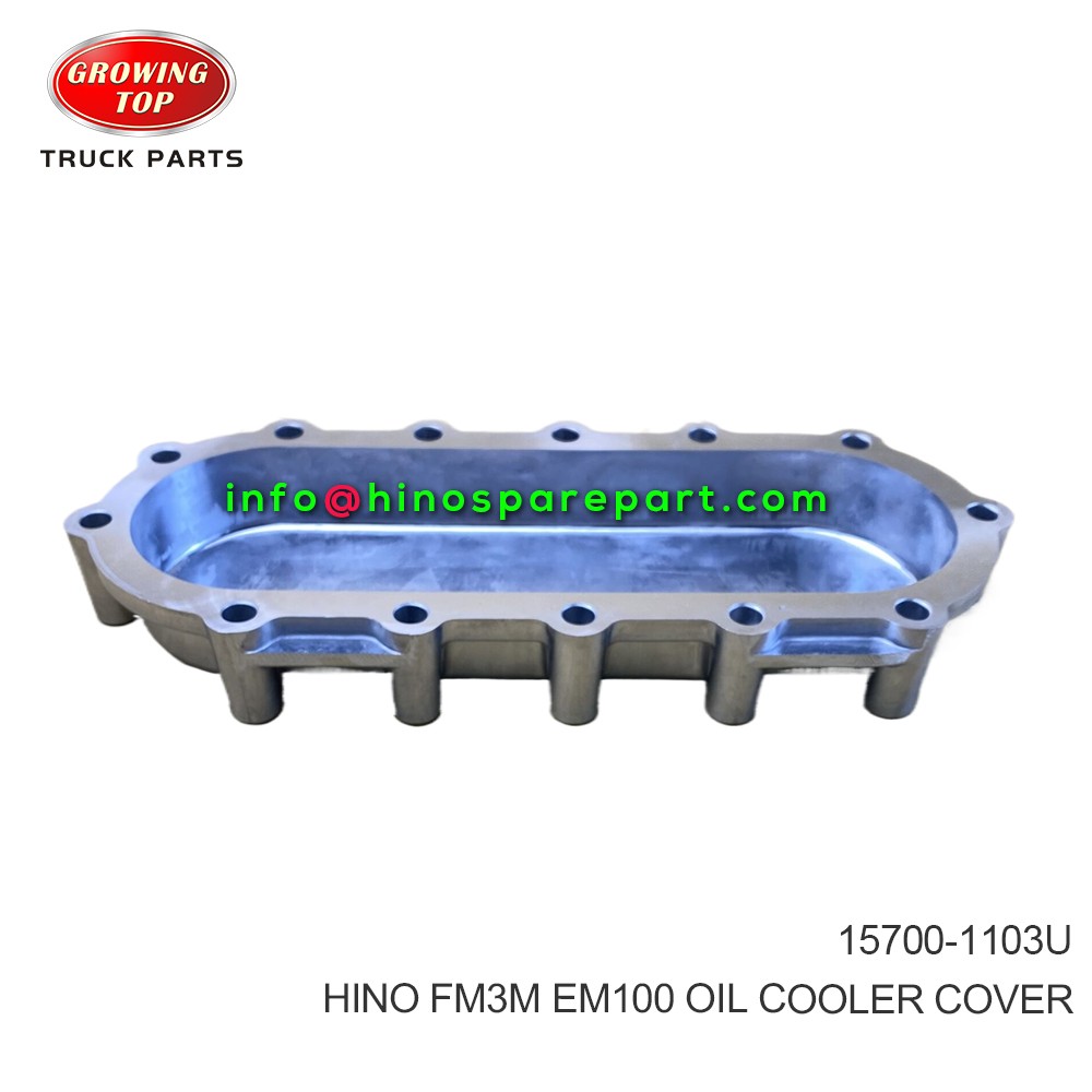 HINO FM3M EM100 OIL COOLER COVER 15700-1103U