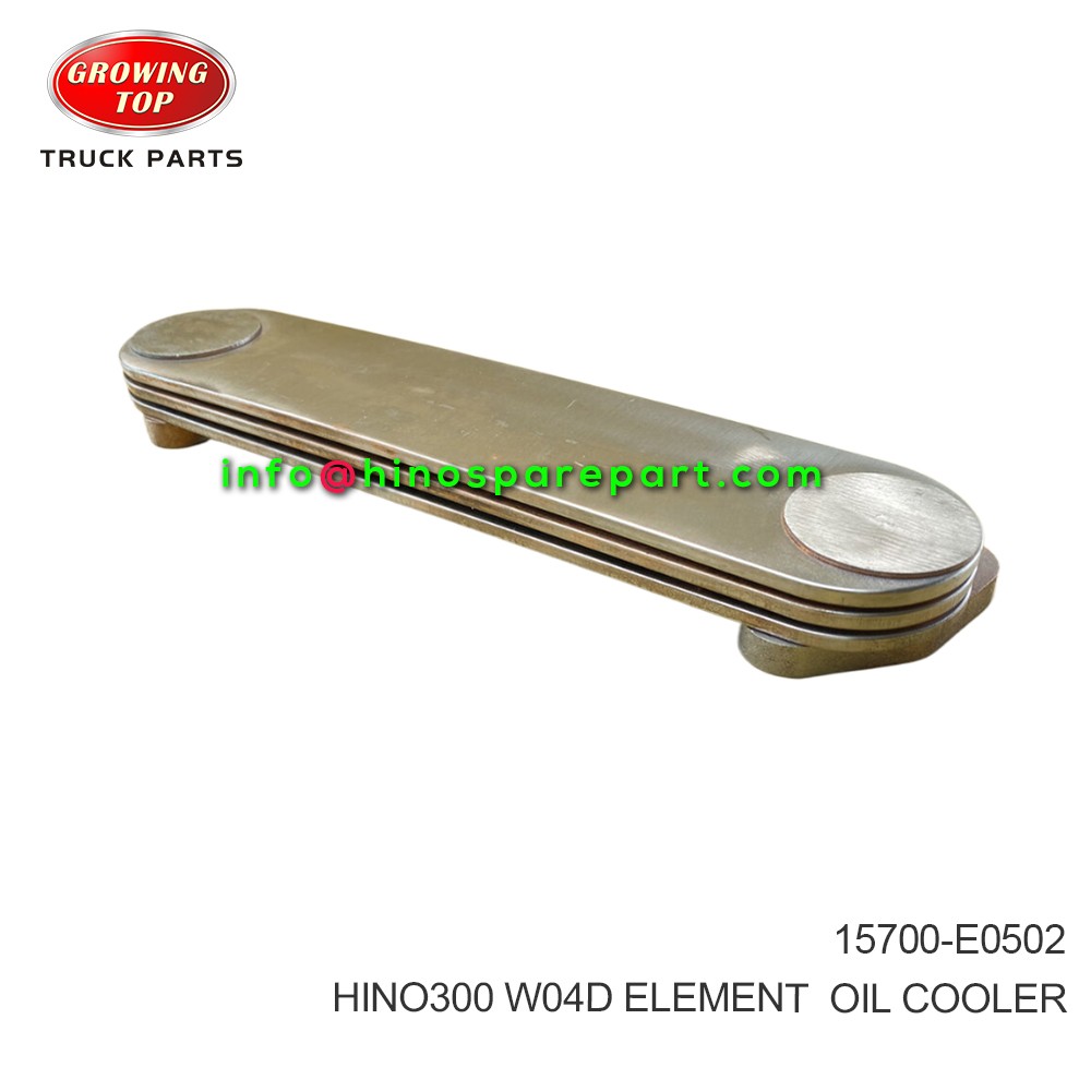 HINO300 W04D  ELEMENT OIL COOLER 15700-E0502