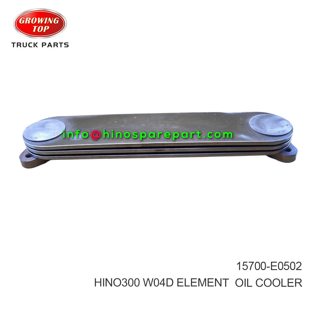 HINO300 W04D  ELEMENT OIL COOLER 15700-E0502