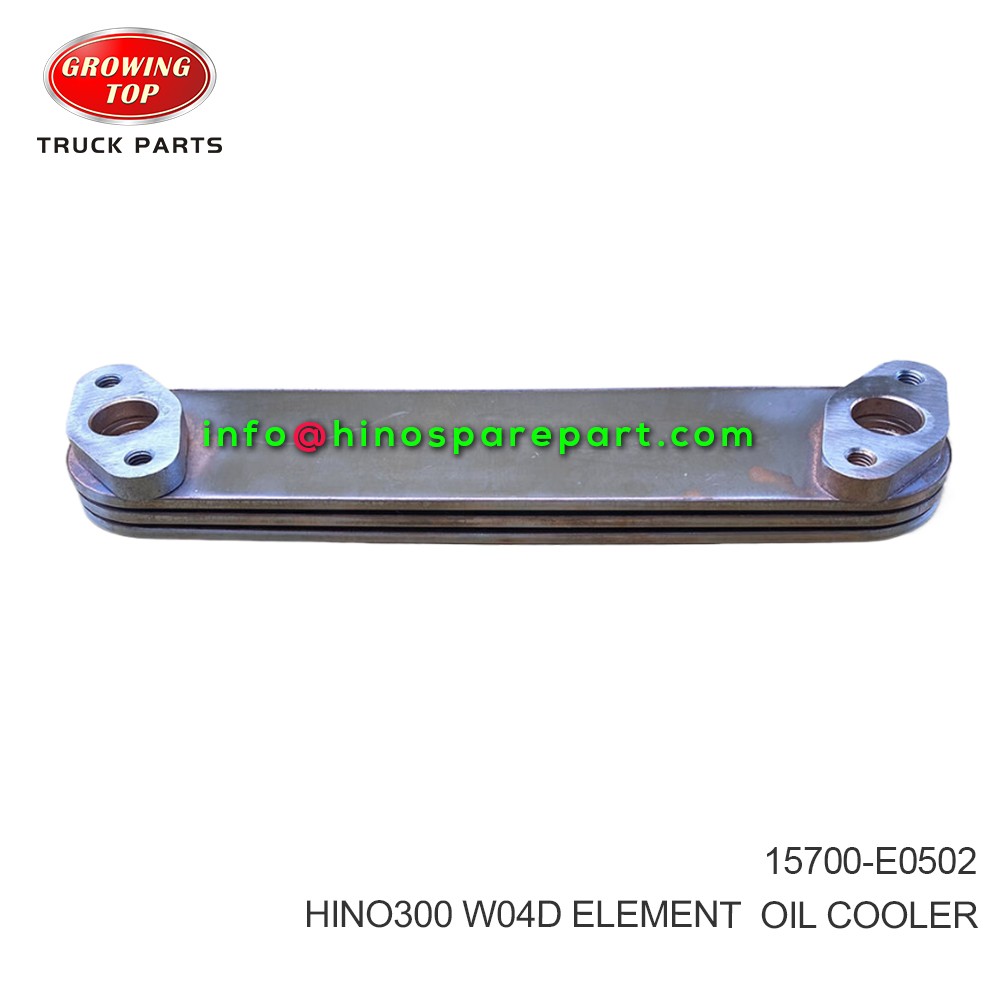 HINO300 W04D  ELEMENT OIL COOLER 15700-E0502