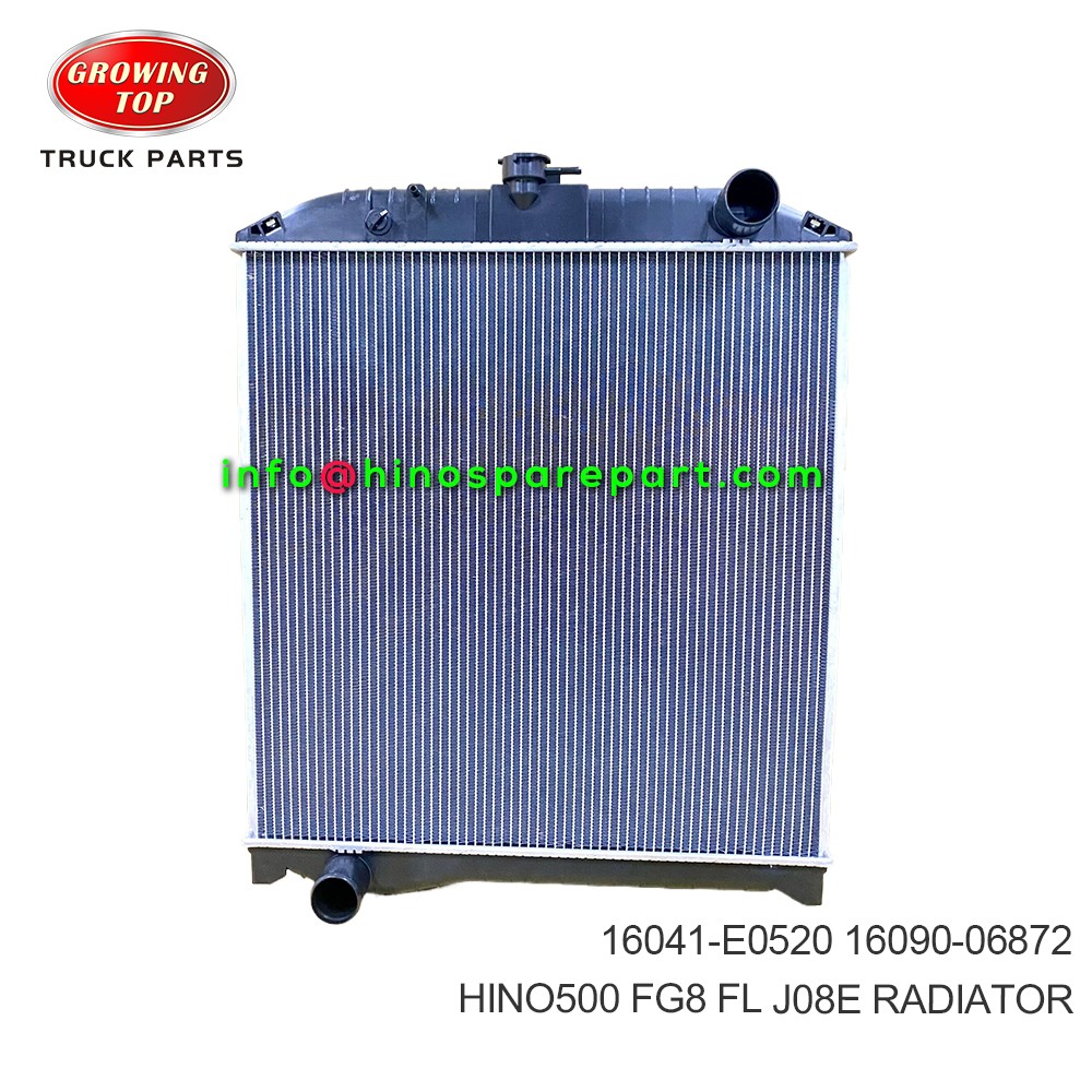 HINO500 FG8 FL J08E  RADIATOR  16041-E0520