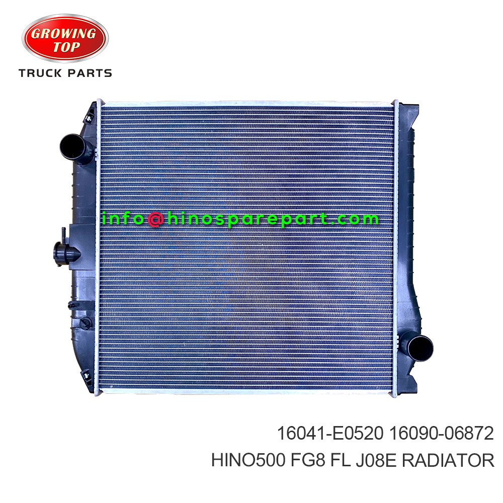 HINO500 FG8 FL J08E  RADIATOR  16041-E0520