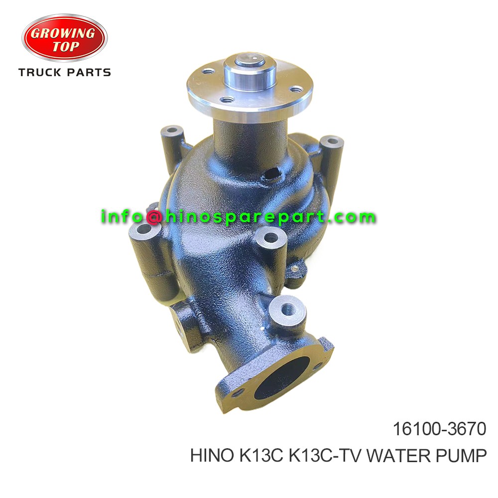 HINO K13C K13C-TV WATER PUMP 16100-3670