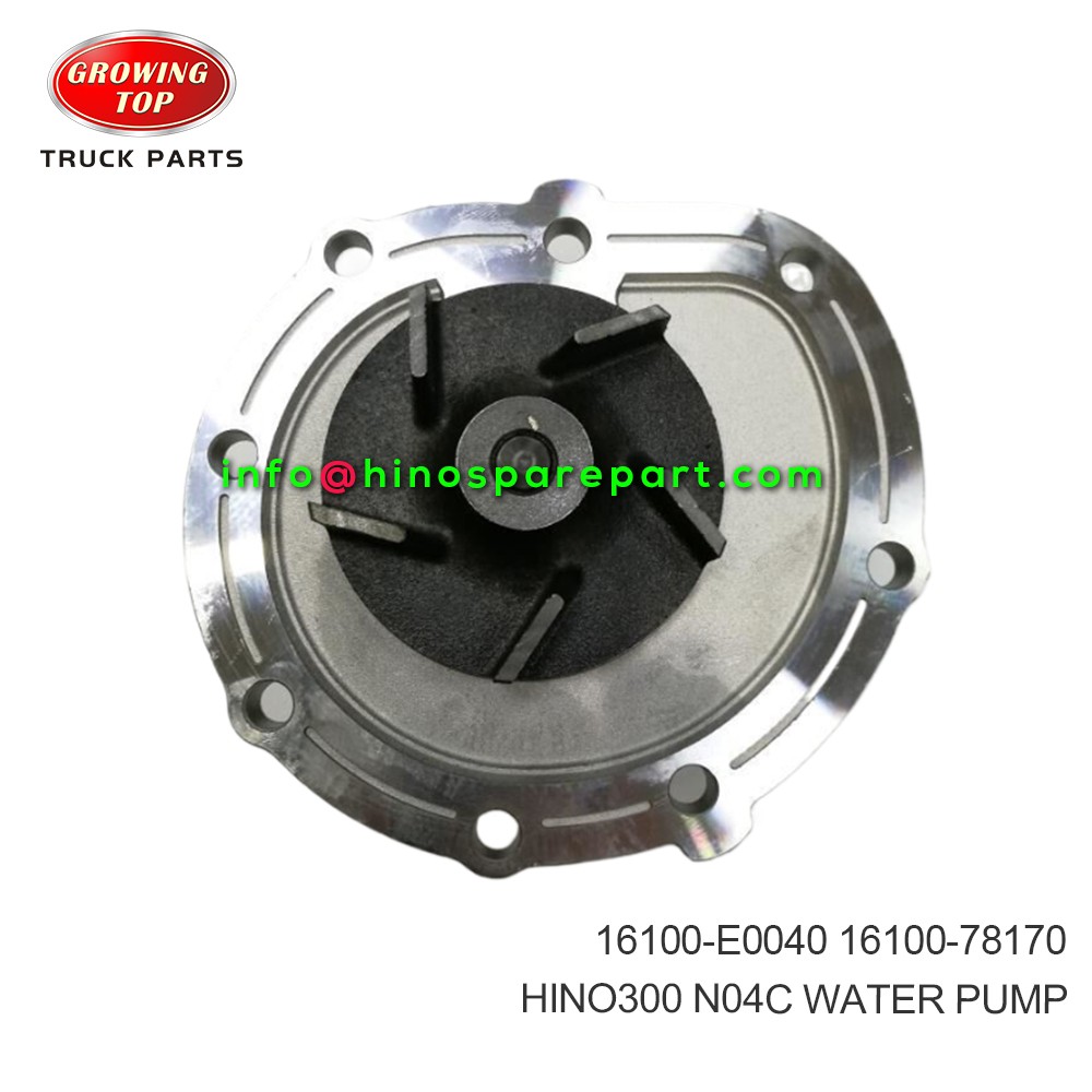 HINO300 N04C WATER PUMP 16100-E0040 