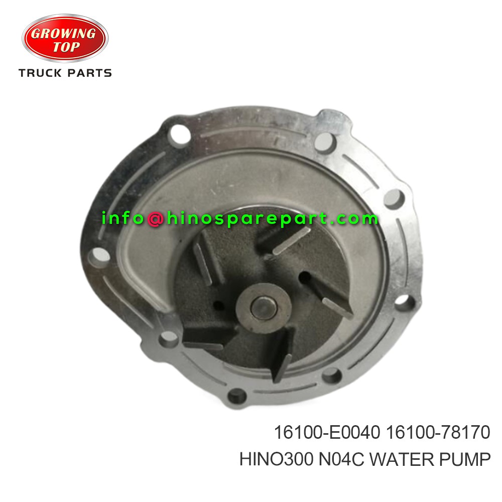 HINO300 N04C WATER PUMP 16100-E0040 