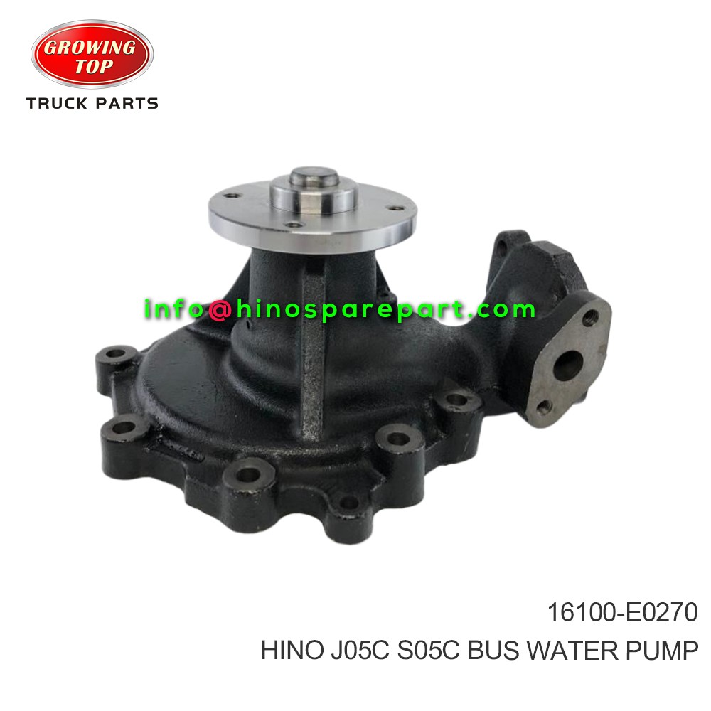 HINO J05C S05C BUS  WATER PUMP  16100-E0270