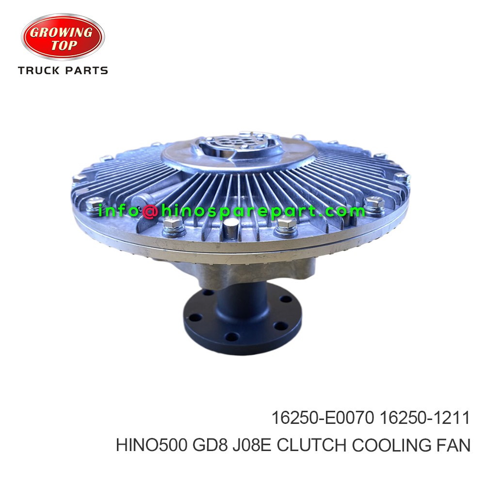 HINO500 GD8 J08E  CLUTCH; COOLING FAN  16250-E0070