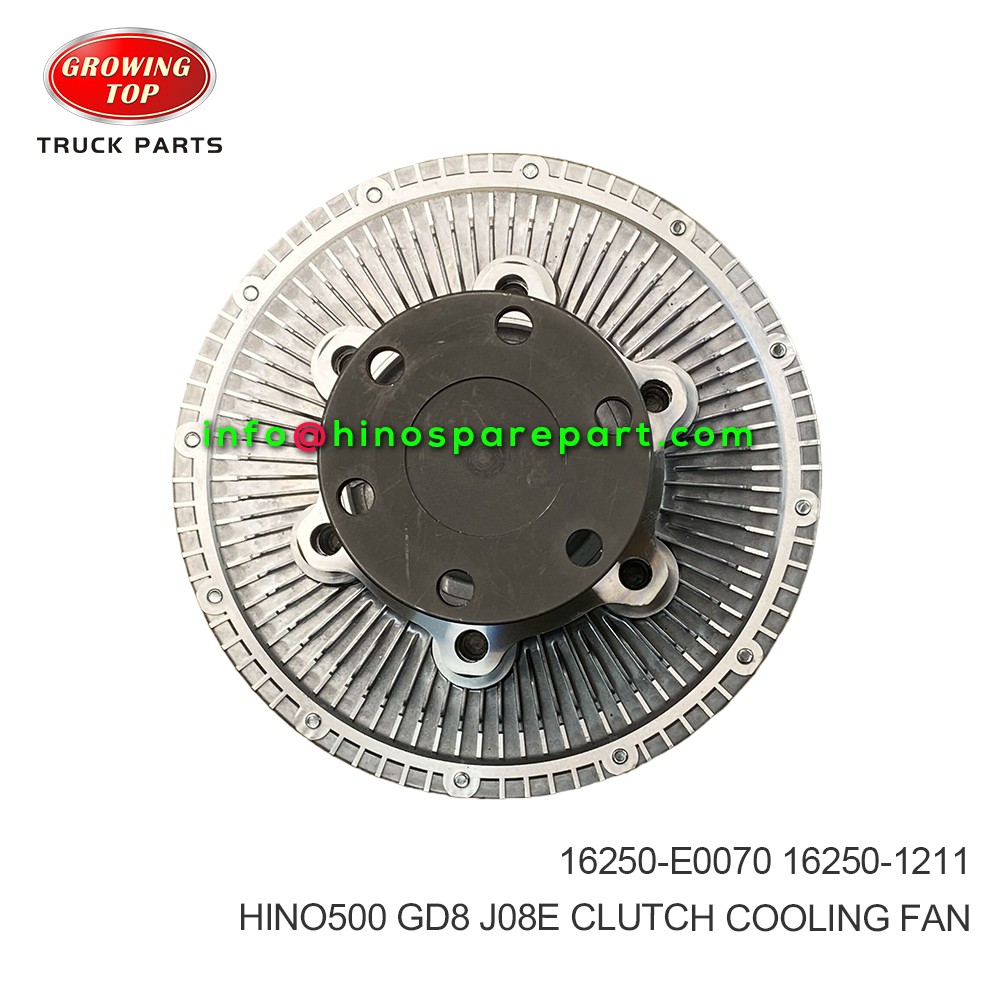 HINO500 GD8 J08E  CLUTCH; COOLING FAN  16250-E0070