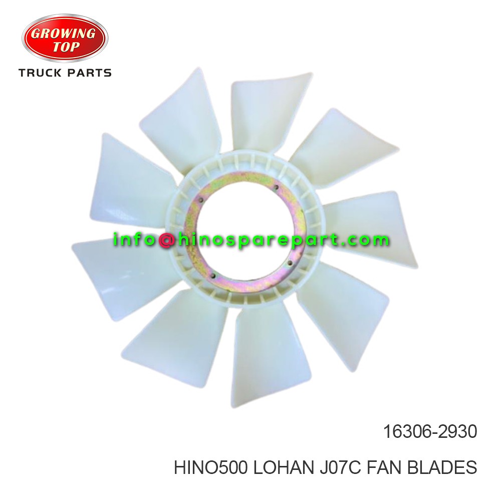 HINO500 LOHAN J07C FAN BLADES 16306-2930 