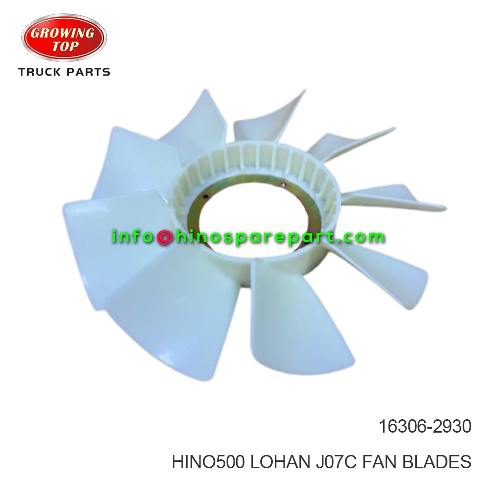 HINO500 LOHAN J07C FAN BLADES 16306-2930 