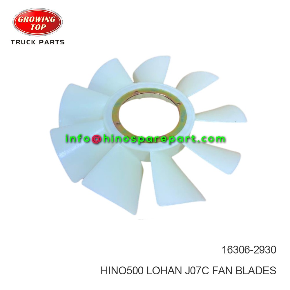HINO500 LOHAN J07C FAN BLADES 16306-2930 