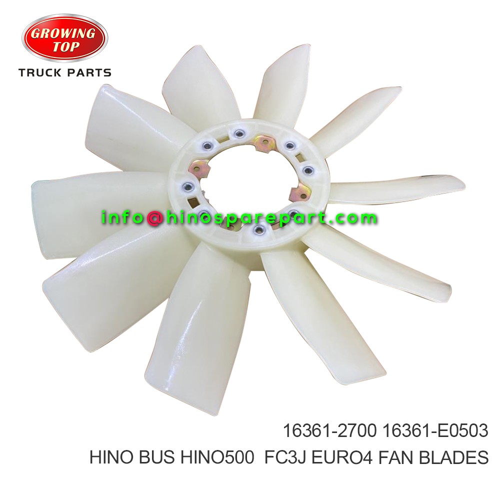 HINO BUS HINO500  FC3J EURO4 FAN BLADES 16361-2700