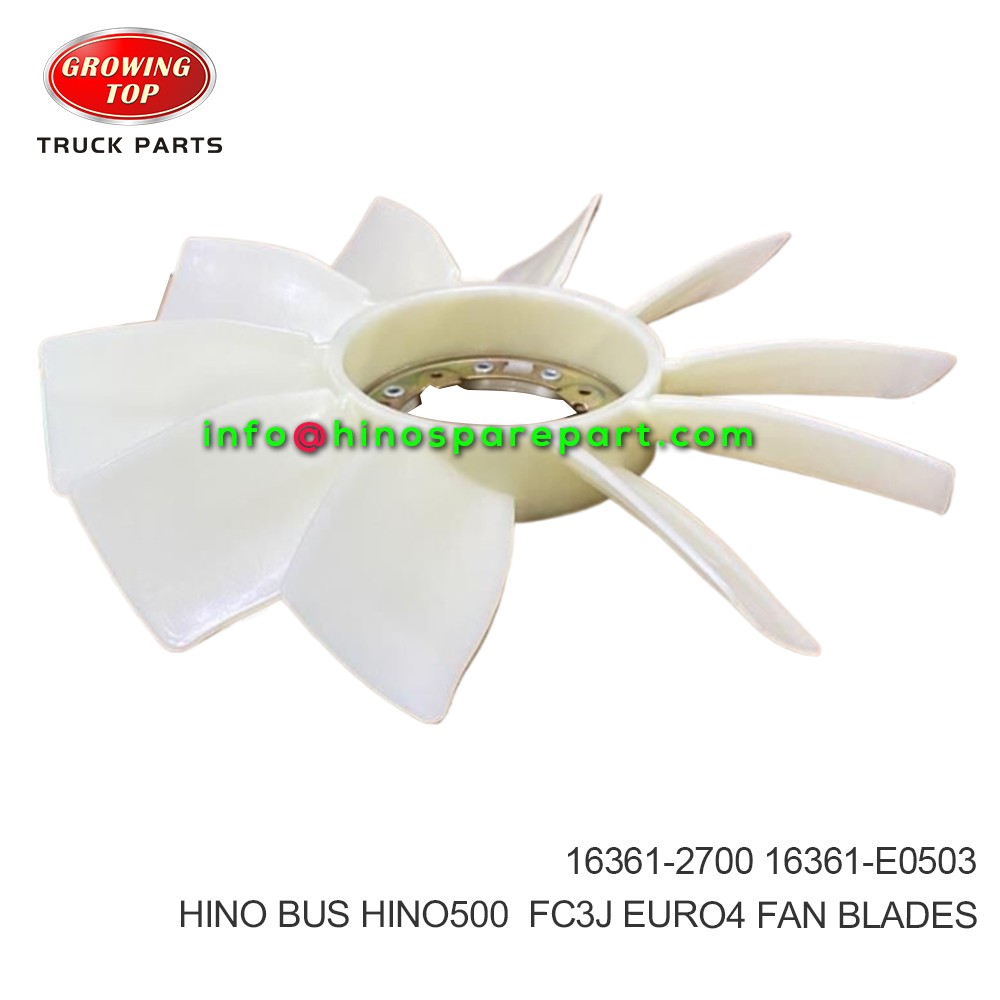 HINO BUS HINO500  FC3J EURO4 FAN BLADES 16361-2700