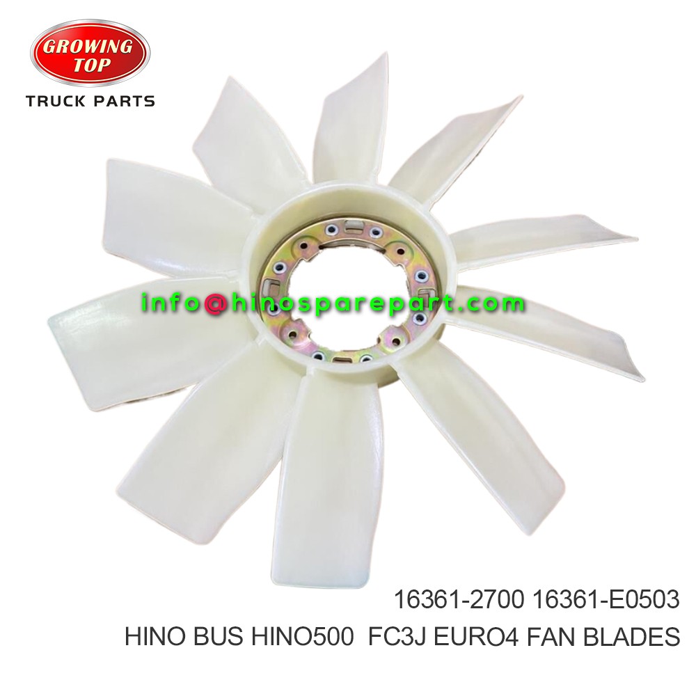 HINO BUS HINO500  FC3J EURO4 FAN BLADES 16361-2700