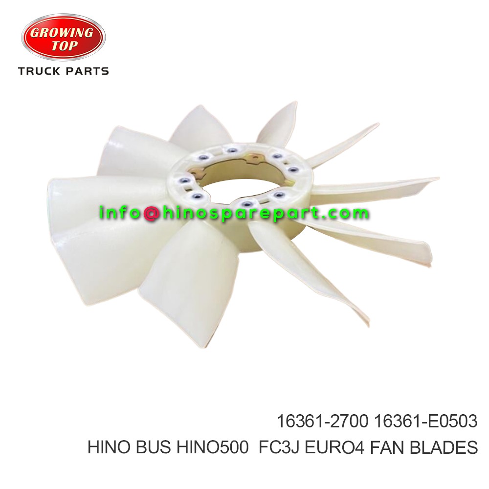 HINO BUS HINO500  FC3J EURO4 FAN BLADES 16361-2700