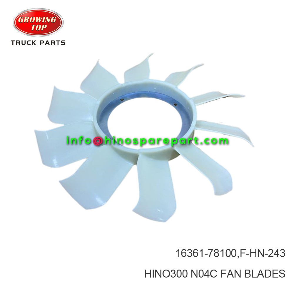 HINO300 N04C FAN BLADES 16361-78100