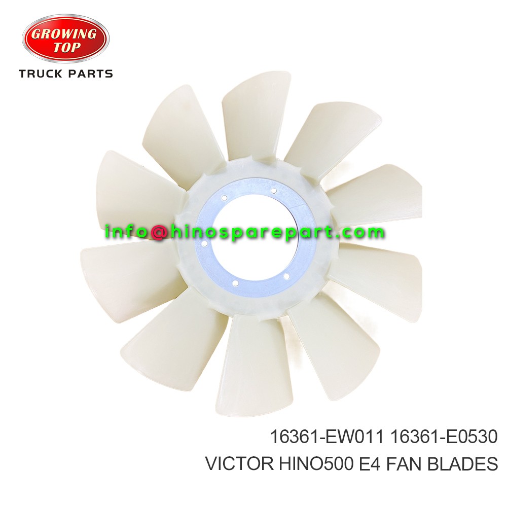 HINO500 E4 VICTOR  FAN BLADES  16361-EW011