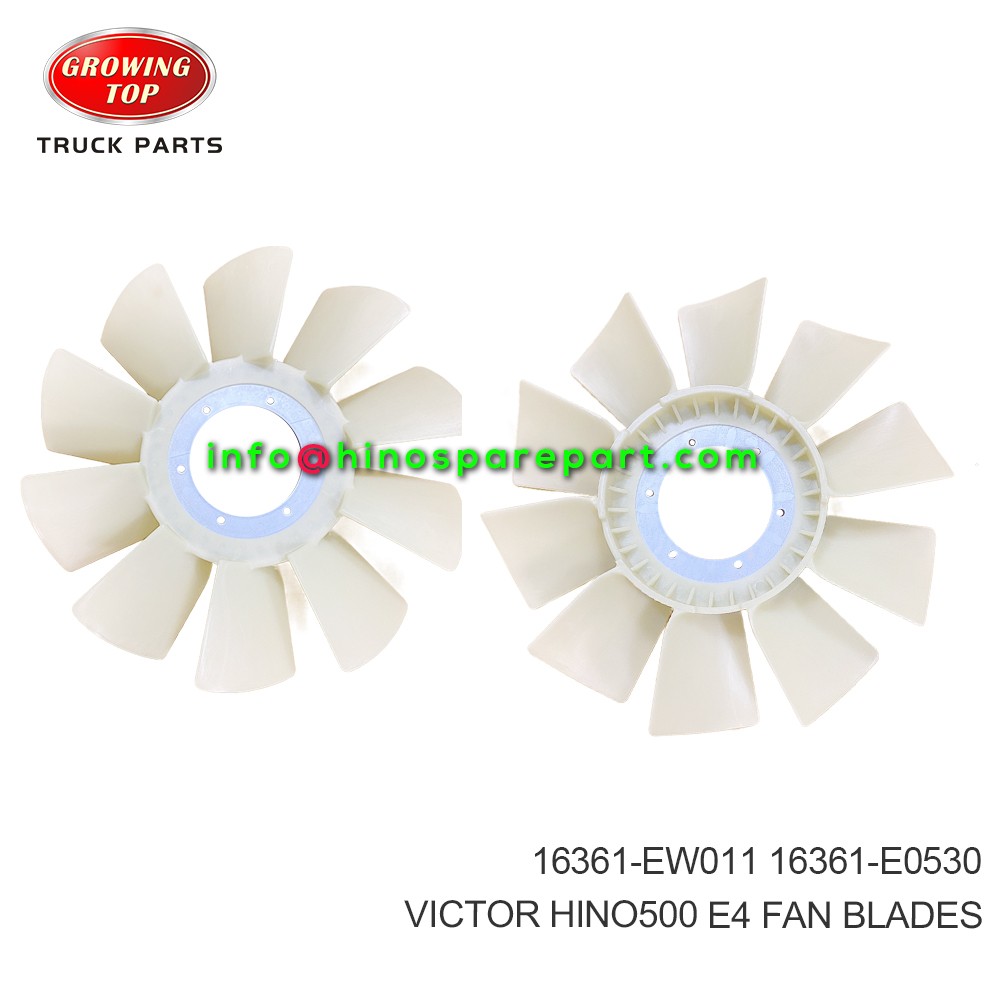 HINO500 E4 VICTOR  FAN BLADES  16361-EW011