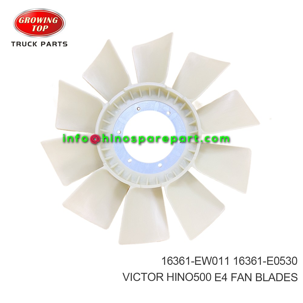 HINO500 E4 VICTOR  FAN BLADES  16361-EW011