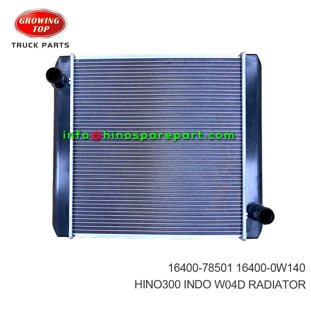 HINO300 INDO W04D  RADIATOR  16400-78501