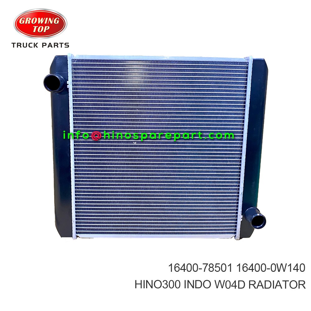 HINO300 INDO W04D  RADIATOR  16400-78501