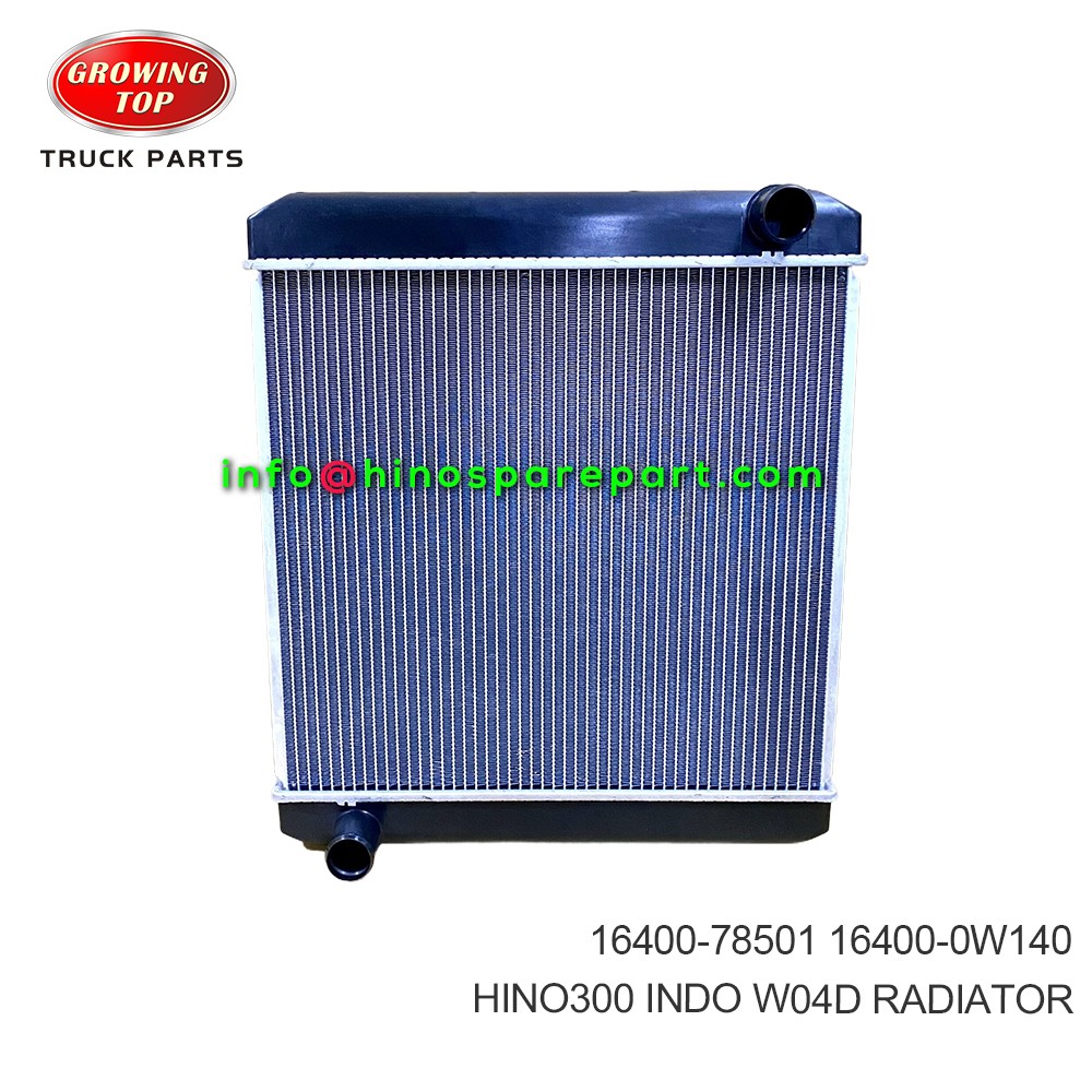 HINO300 INDO W04D  RADIATOR  16400-78501