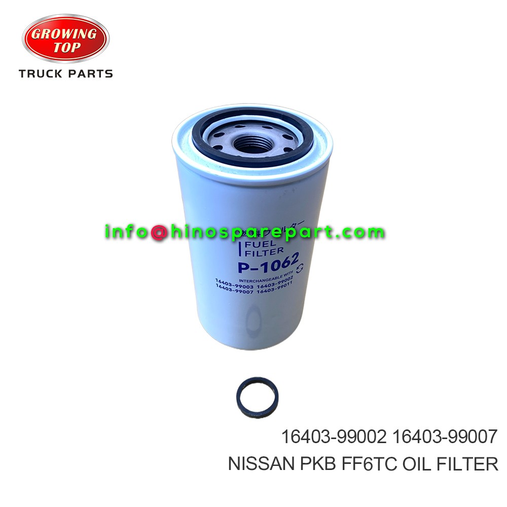 NISSAN PKB FF6TC OIL FILTER 16403-99002