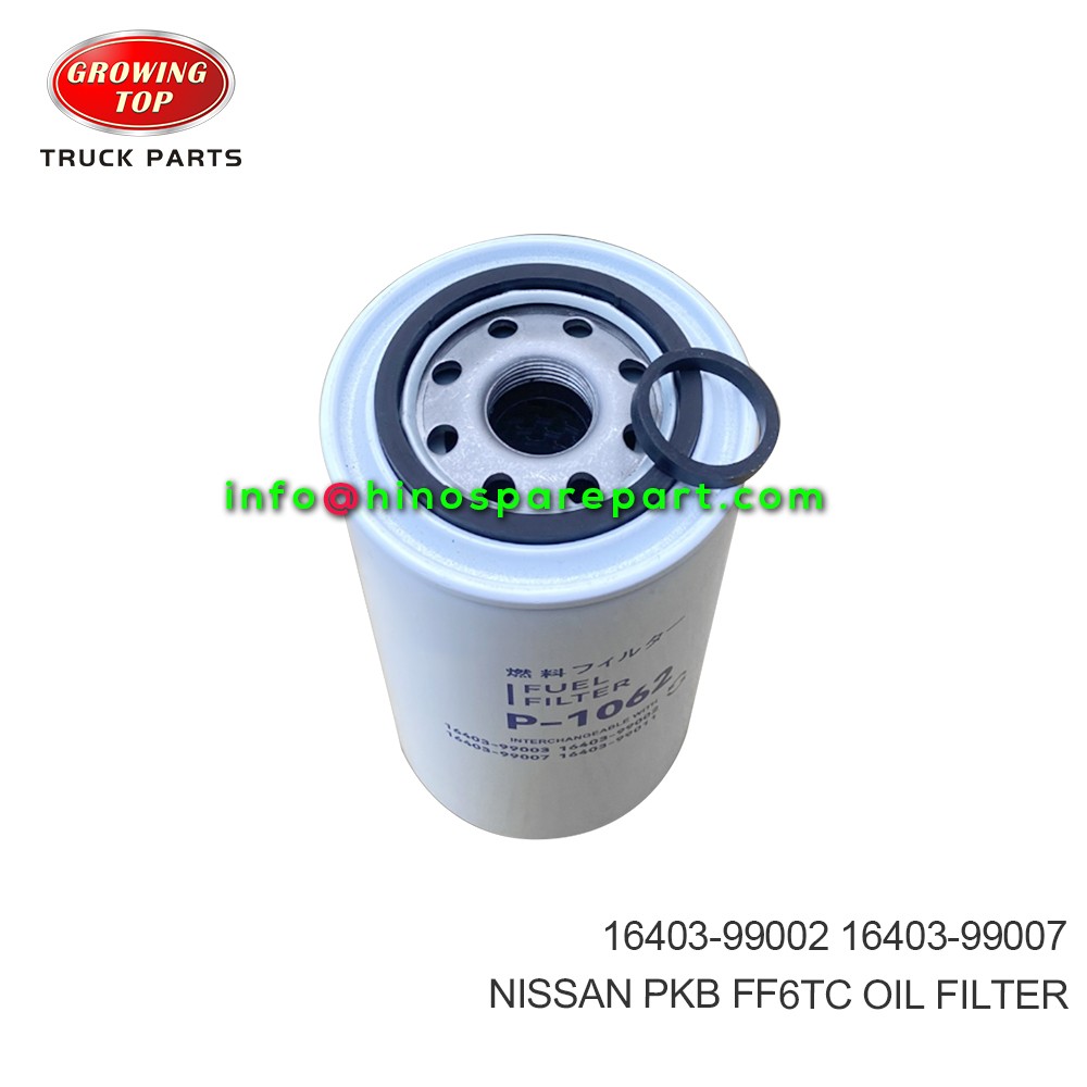 NISSAN PKB FF6TC OIL FILTER 16403-99002