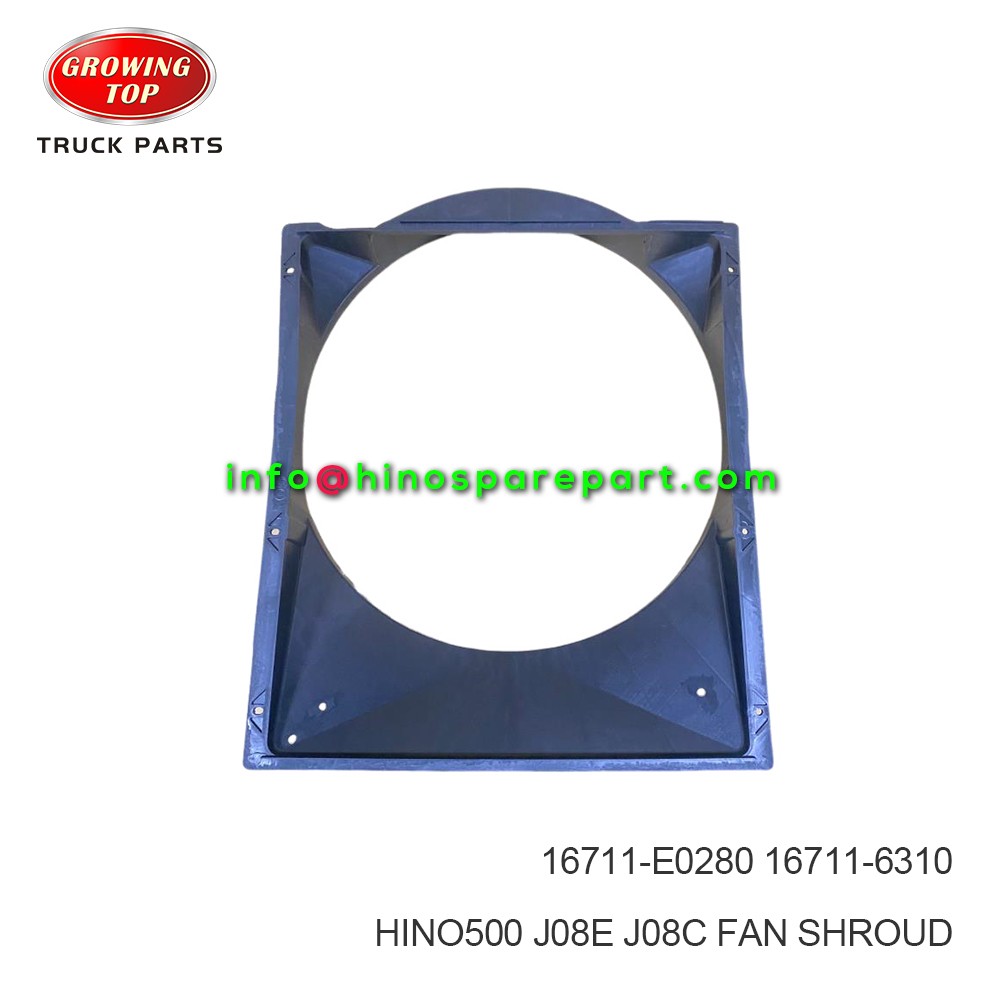 HINO500 J08E J08C FAN SHROUD 16711-E0280