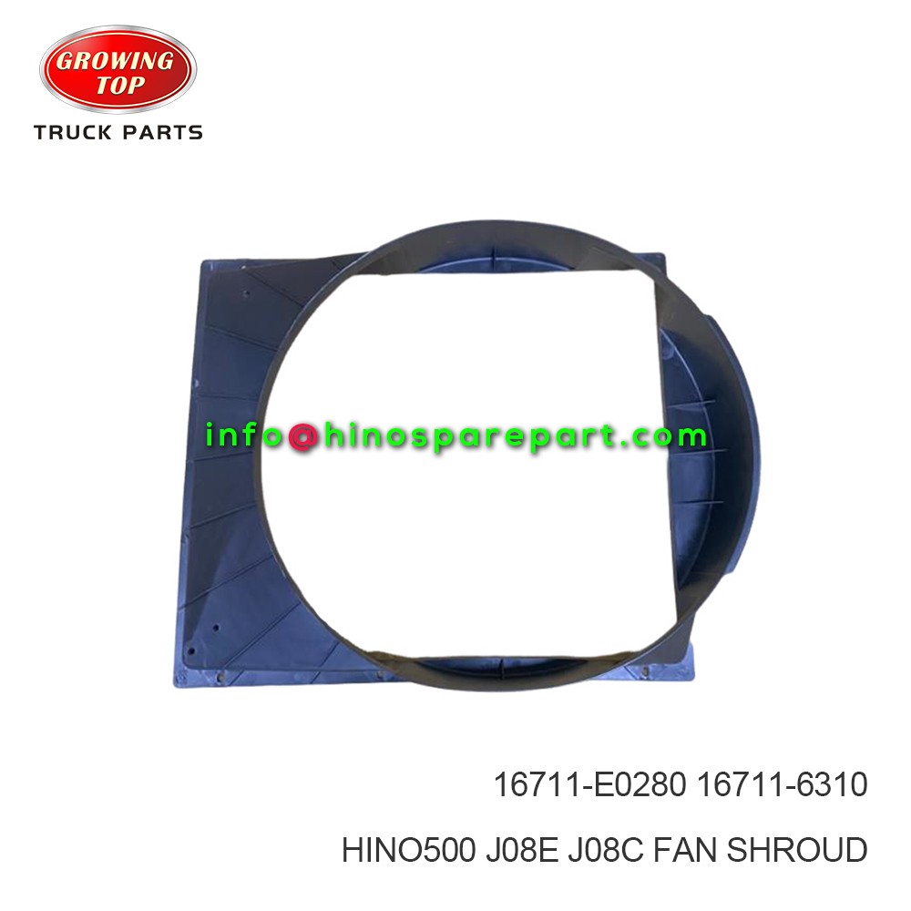 HINO500 J08E J08C FAN SHROUD 16711-E0280