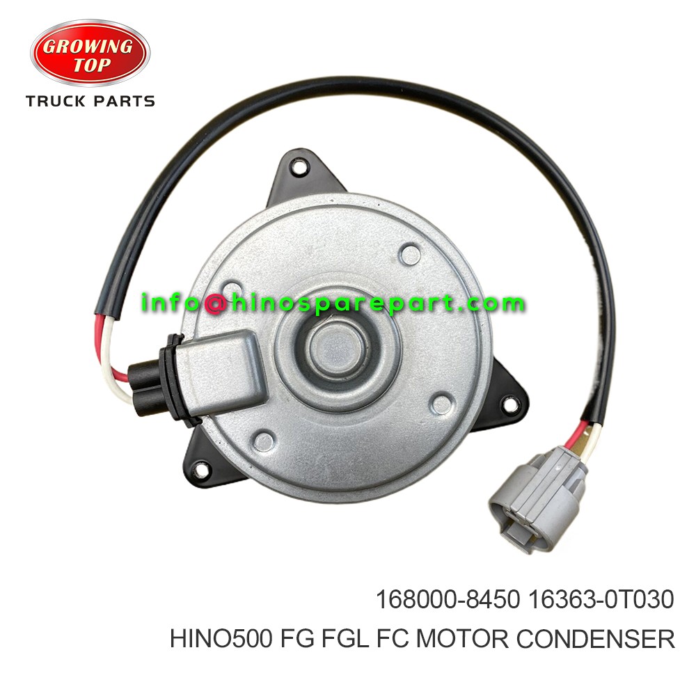 HINO500 FG FGL FC MOTOR,CONDENSER 168000-8450