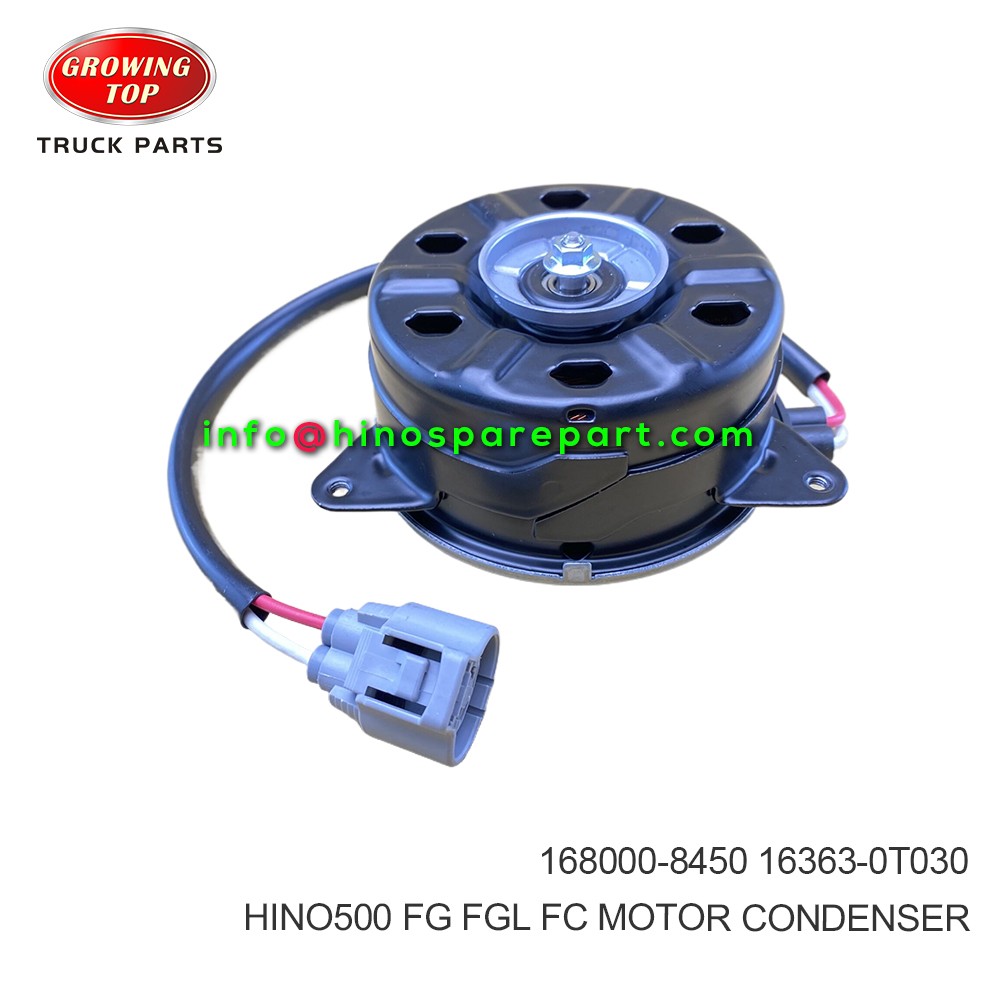 HINO500 FG FGL FC MOTOR,CONDENSER 168000-8450