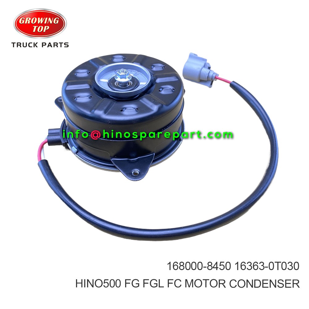 HINO500 FG FGL FC MOTOR,CONDENSER 168000-8450