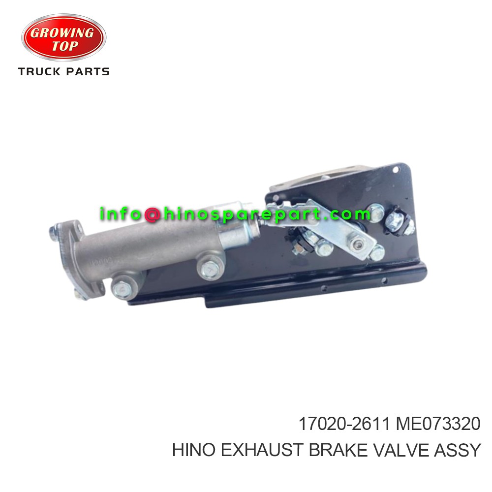 HINO EXHAUST BRAKE VALVE ASSY 17020-2611 