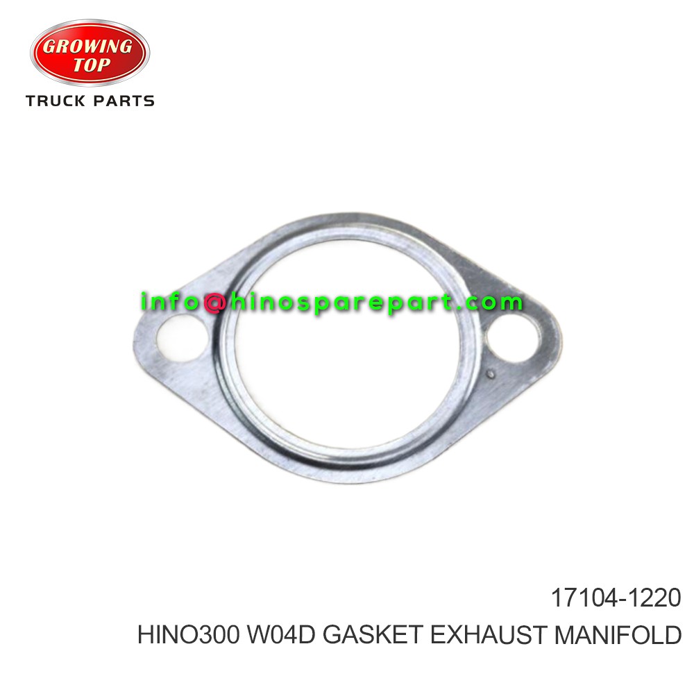 HINO300 W04D  GASKET EXHAUST MANIFOLD  17104-1220