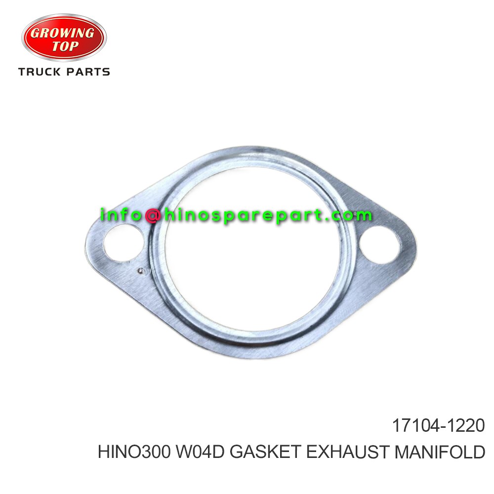 HINO300 W04D  GASKET EXHAUST MANIFOLD  17104-1220