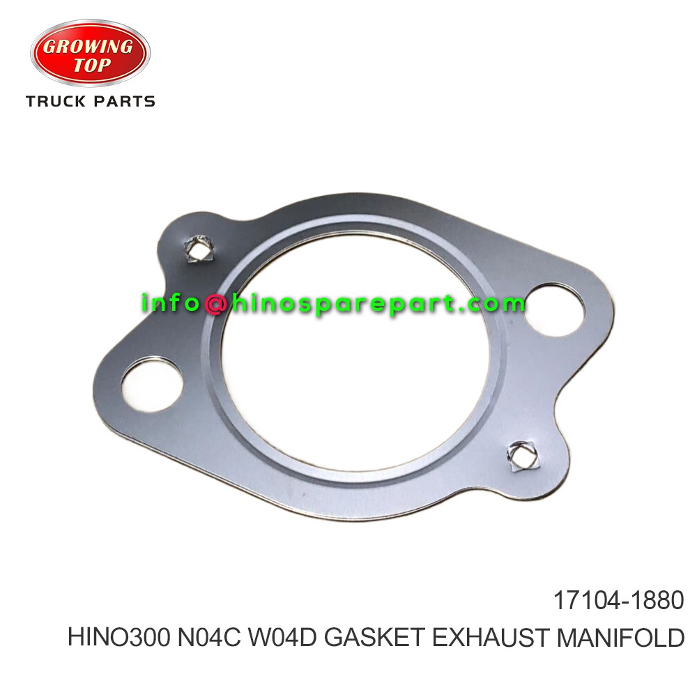 HINO300 N04C W04D  GASKET EXHAUST MANIFOLD  17104-1880