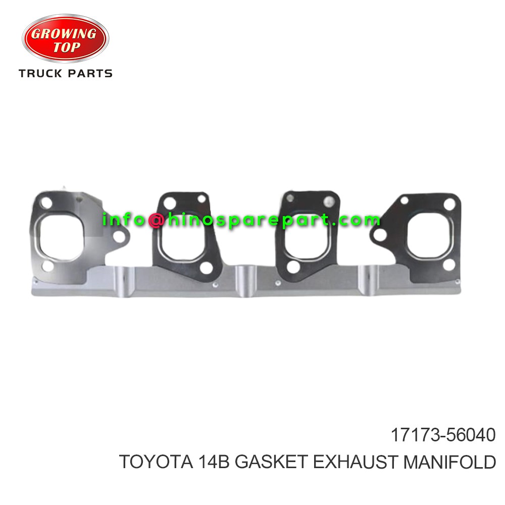 TOYOTA 14B  GASKET EXHAUST MANIFOLD  17173-56040