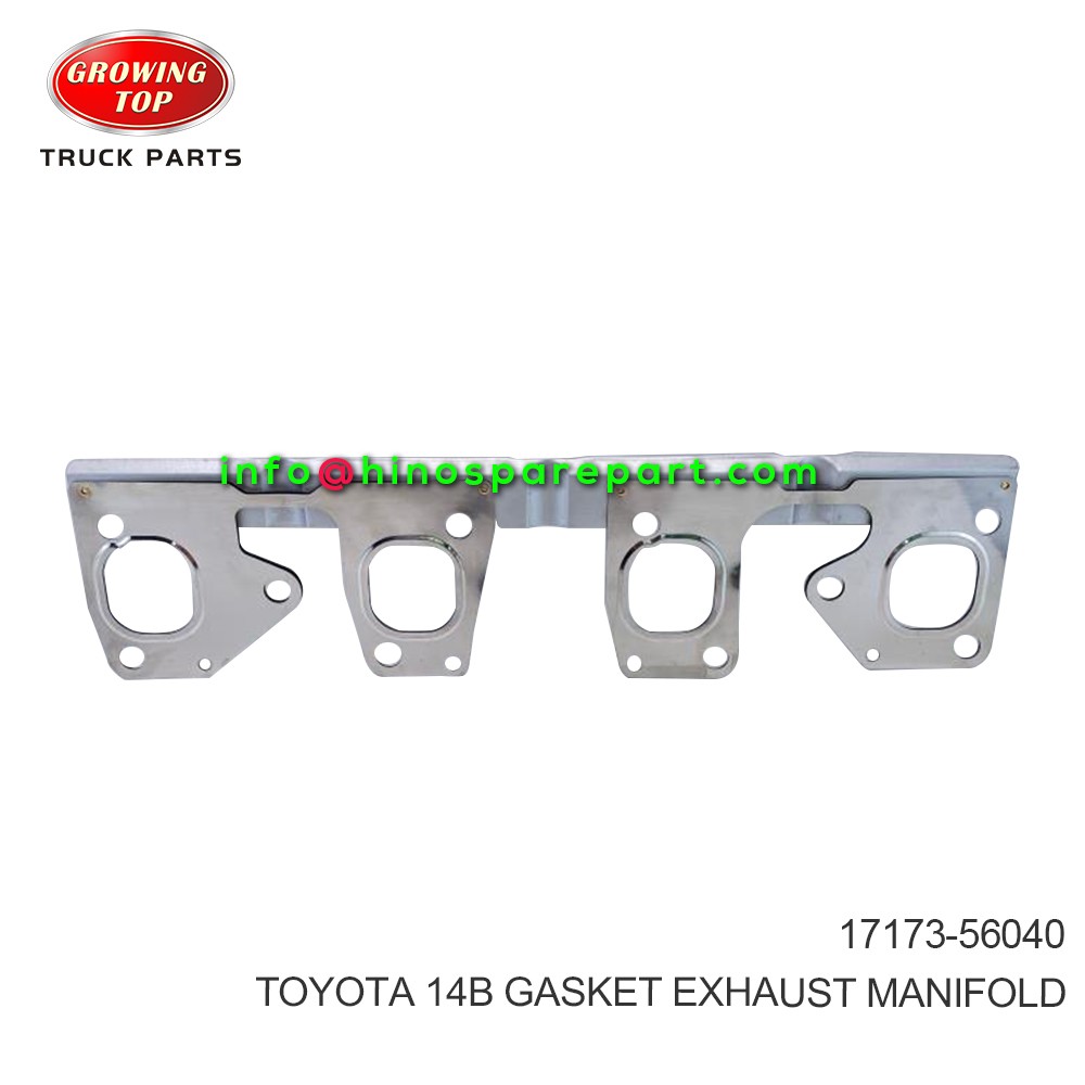 TOYOTA 14B  GASKET EXHAUST MANIFOLD  17173-56040