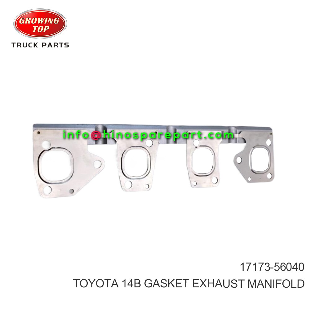 TOYOTA 14B  GASKET EXHAUST MANIFOLD  17173-56040