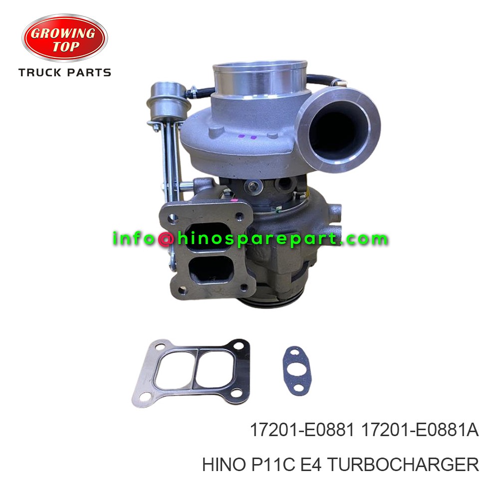 HINO P11C E4  TURBOCHARGER 17201-E0881 